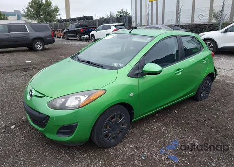 2012 Mazda Mazda2 Sport из США, поврежденный, VIN JM1DE1KZ9C0150908